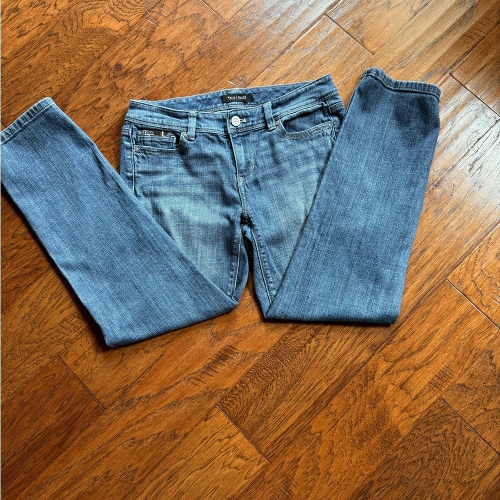 White House Black Market Crop Leg Jeans